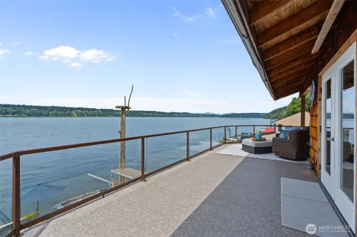 Primary Private Deck  (Floor 3)  15 Salmon Beach  Tacoma, WA 98407
