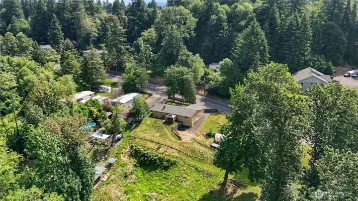 Ariel view of back yard/property Ariel view of back yard/property