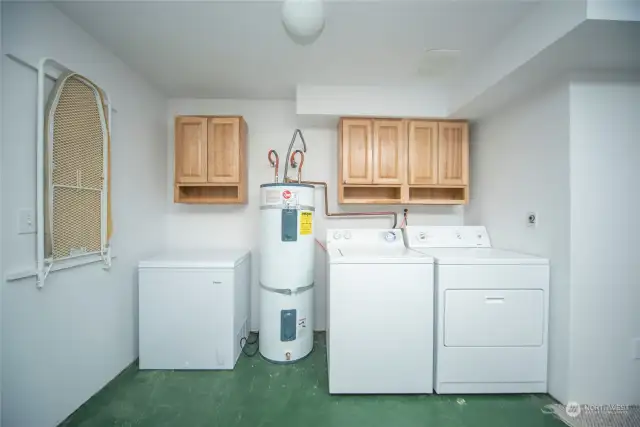 lower level utility room