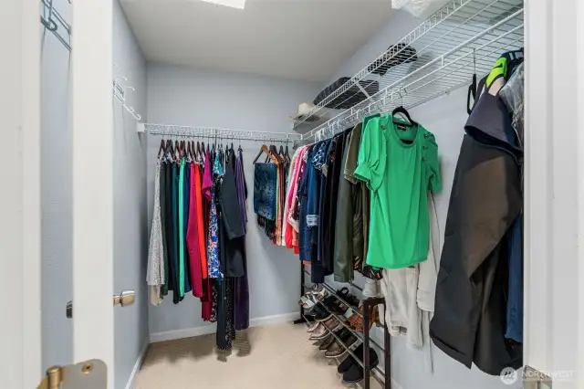 Primary Walk in Closet