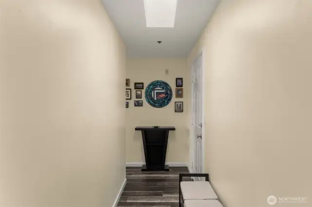 Skylit Entryway