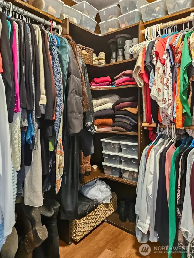 Lots of closet space!