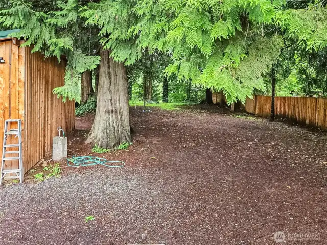Huge 1/2-acre, flat and usable lot.  Add an ADU or single wide with RV hookup