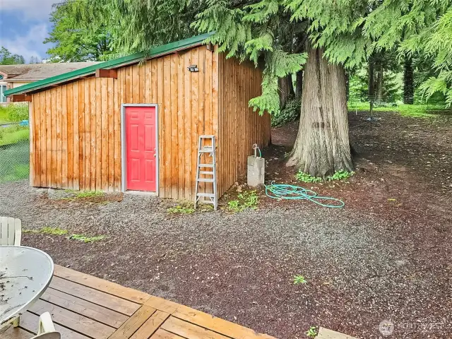 Extra storage or convert to garage or workshop