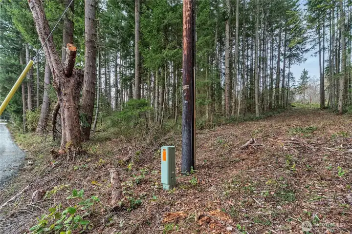 Lot three has a utility easement, perfect for your driveway!