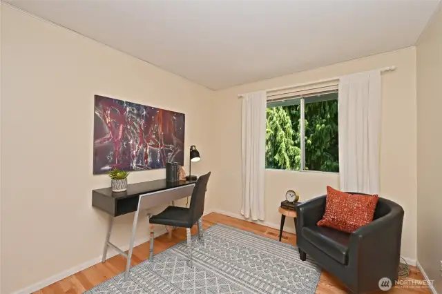 Bedroom #2 can be home office.