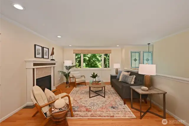 New hardwood floors.