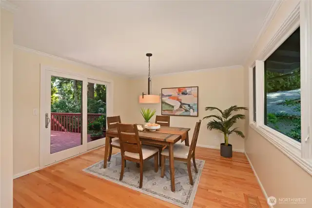 Bonus addition on main floor for extra living space.