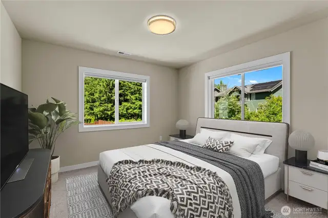 Virtually staged to show an example of how the space could be used.
