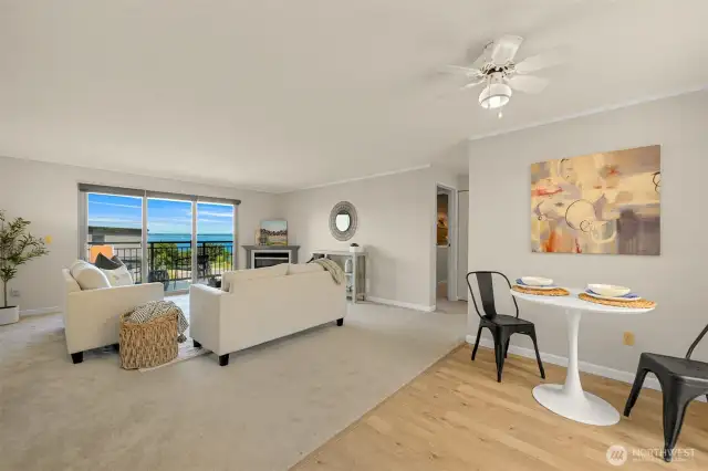 Dining table space