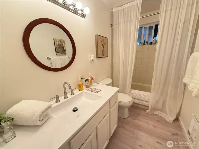 Main floor full bath