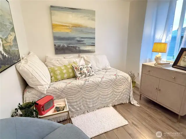 Sweet bedroom or office space upstairs