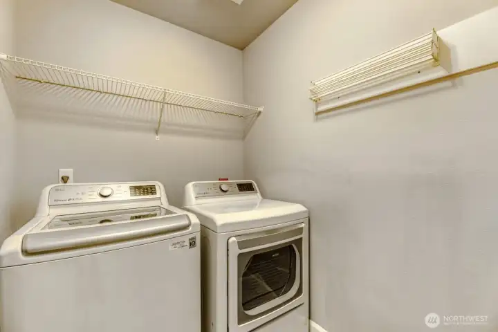 Utility room on 2nd level