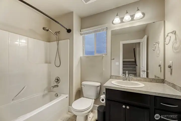 3/4 bath on 2nd level