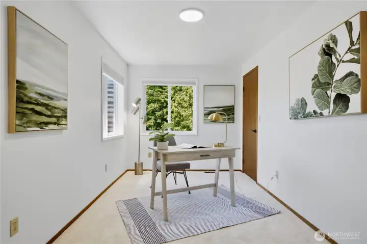 Corner bedroom could be a perfect office! Corner bedroom could be a perfect office!