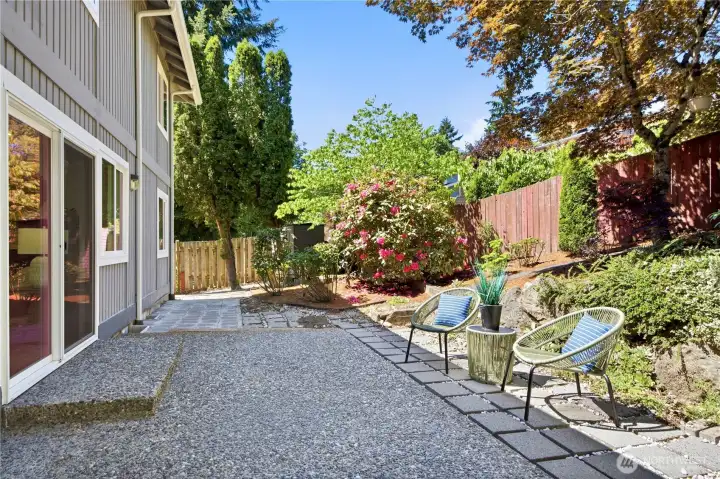 Low maintenance yard with flowers for every season! Low maintenance yard with flowers for every season!