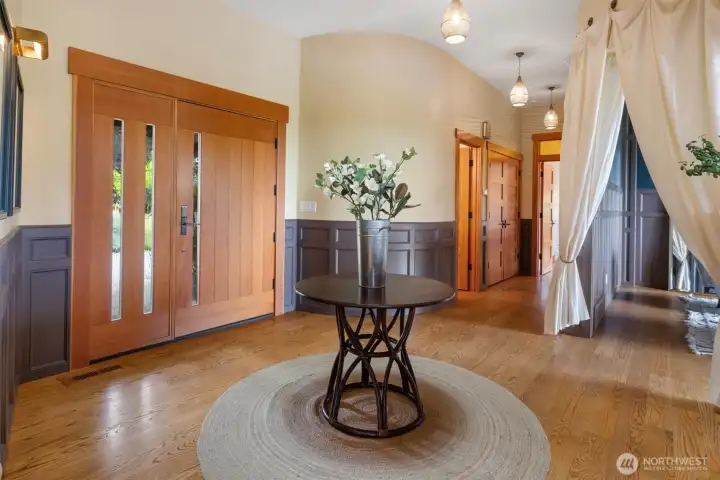 Front entry Front entry