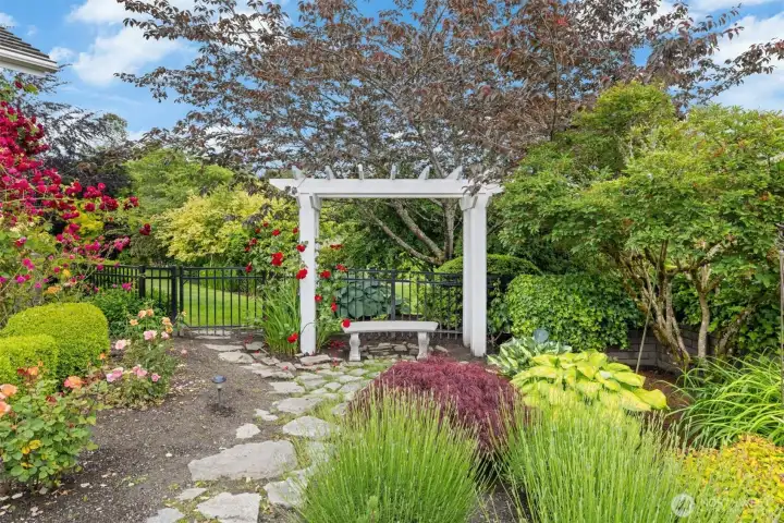 A great yard and gardens A great yard and gardens