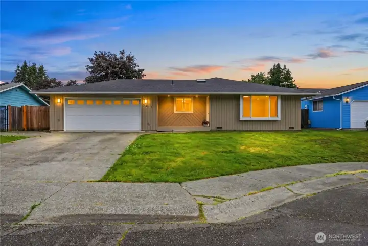 Welcome home to this fully renovated rambler on a quiet dead-end street.