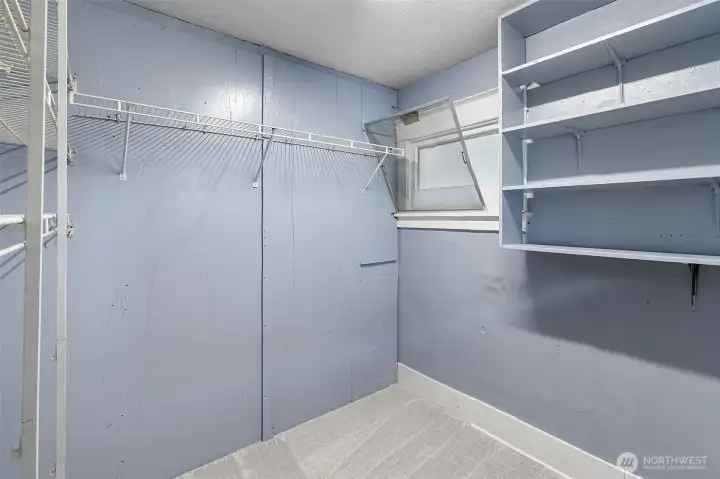 Primary Walk-in Closet