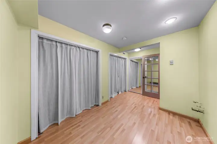 Additional flex space with generous storage.
