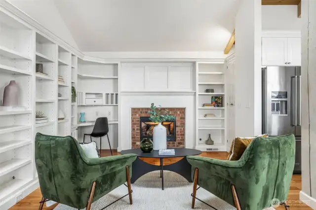 Gas fireplace