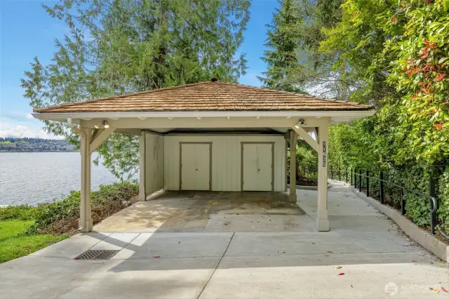 2 car carport plus storage