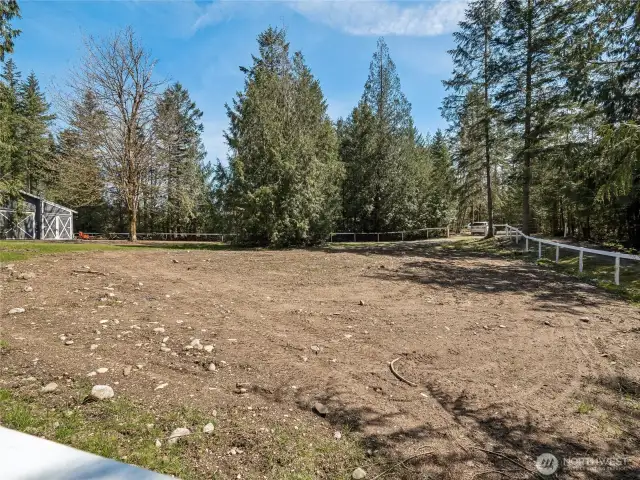 Reseeded Front Pasture