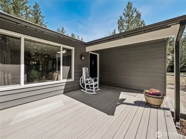 Newer Front Deck