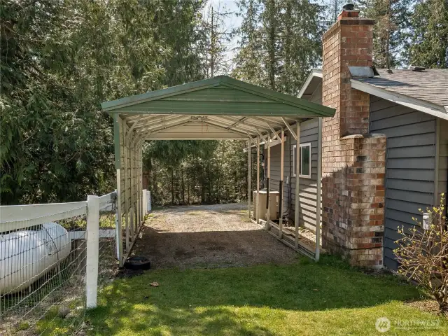Carport Parking Perfect for Your Toys