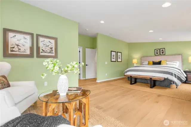 Enormous Primary Suite.