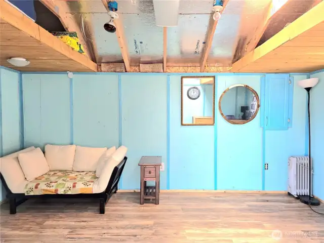 Plenty of space with storage above