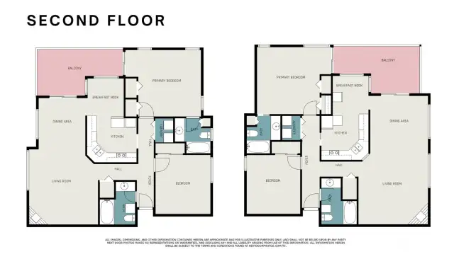 Units 3 & 4 floor plans