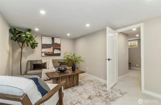 Optional Media Room