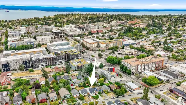 West Facing Aerial Photo