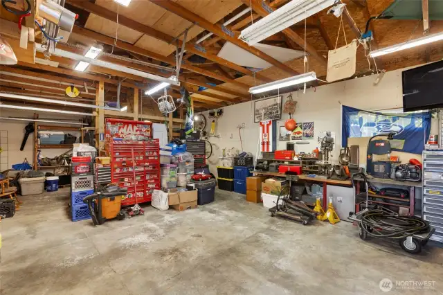 Beyond what the photos depict, the Garage & Shop provides generous space for pursuing hobbies and fulfilling all your storage needs.