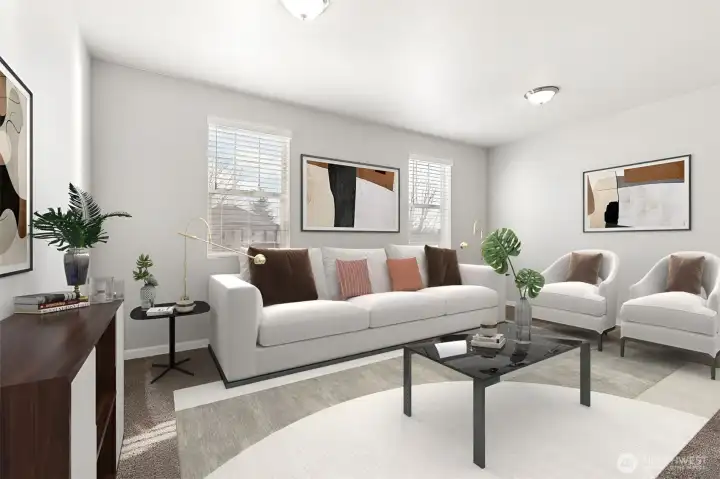 Bonus Room (virtually staged)