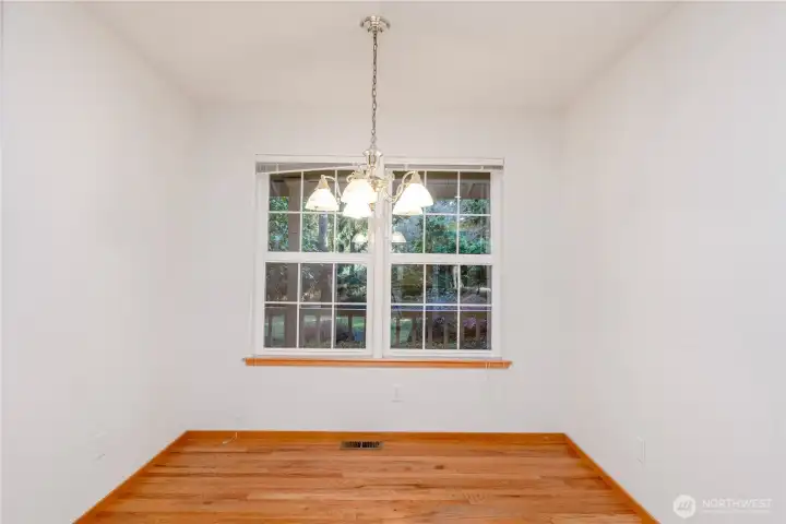 Dining area ideal for everyday meals or gatherings