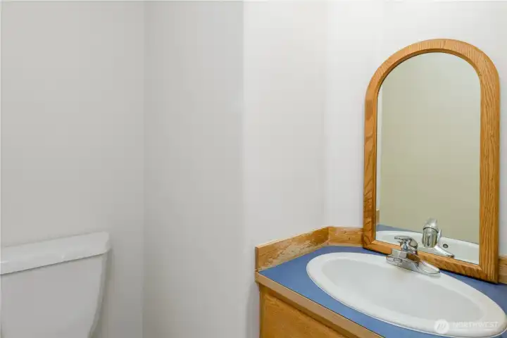 Additional bathroom conveniently located for guests