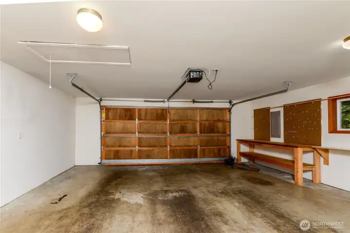 Garage providing protection from coastal weather