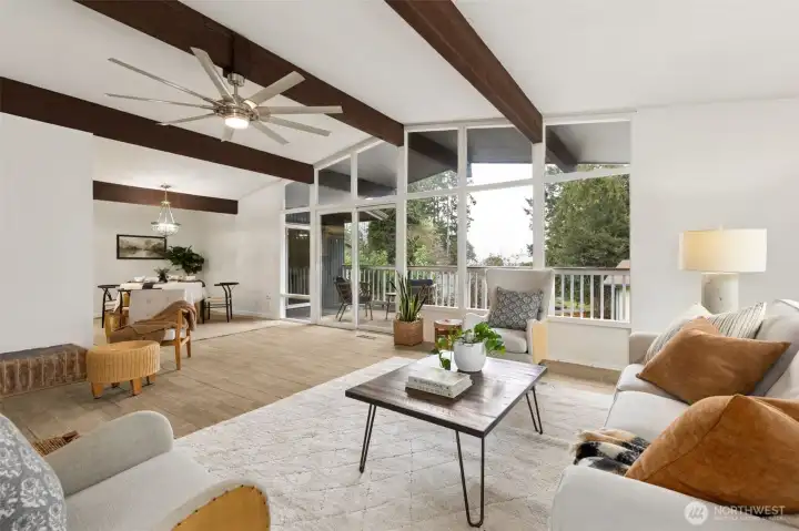 Upstairs living room
