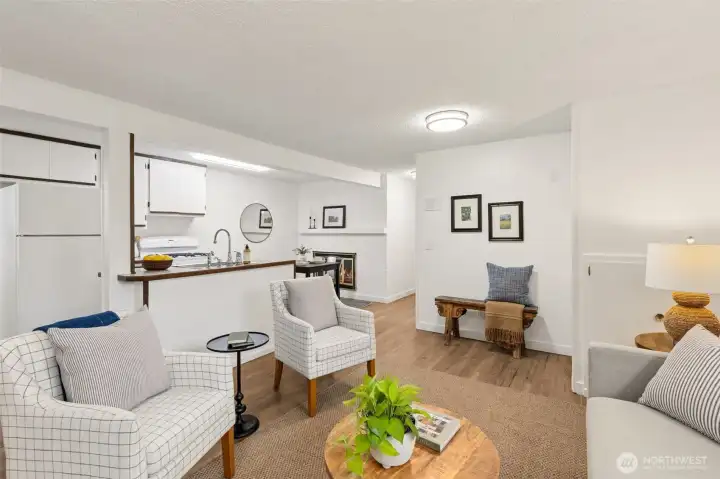 Downstairs living room