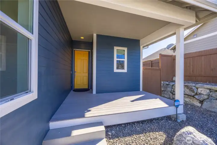 Charming front porch