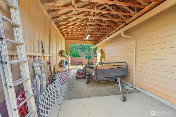 Covered Carport/RV Parking