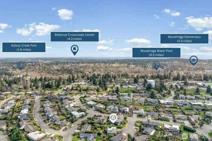 Surrounded by everyday conveniences including parks, top-rated schools, and Woodridge community amenities—all within close reach.