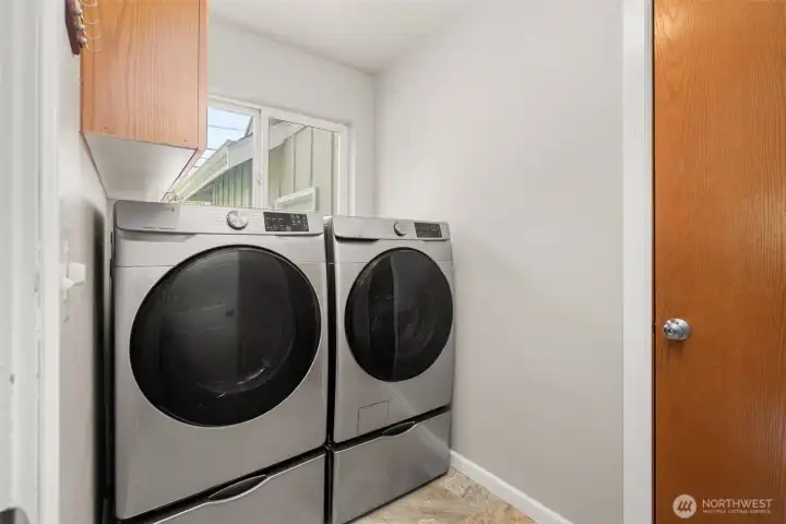 Dedicated laundry room