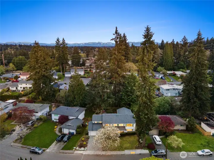 Wonderful, West facing Lake Hills location.