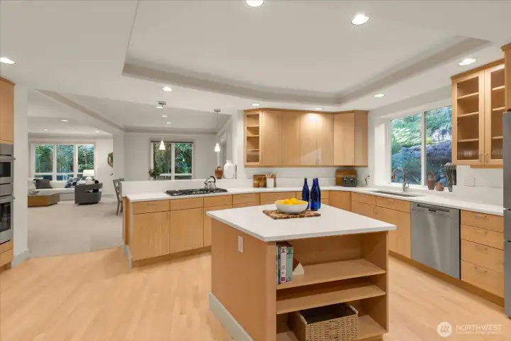 Thoughtfully designed kitchen with open sightlines to living spaces, perfect for everyday living and entertaining.