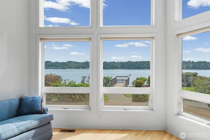 Beautiful views from every window