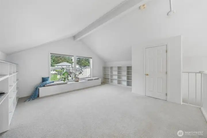 Even the Loft has windows